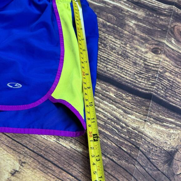 C9 Champion Women's Sport Shorts Size Small Blue Green Purple - Picture 4 of 5